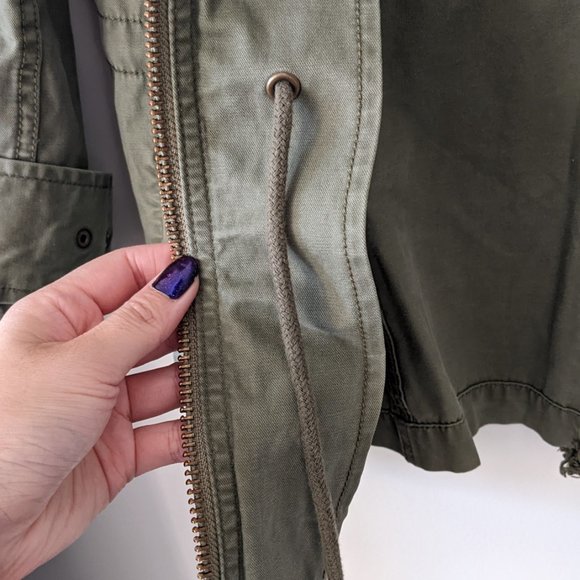 Madewell Fleet Jacket Desert Olive XS - Picture 9 of 11